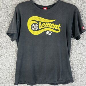 Y2K ELEMENT Skateboards BAM LOGO‎ Short Sleeve T-Shirt - Men's Medium/large